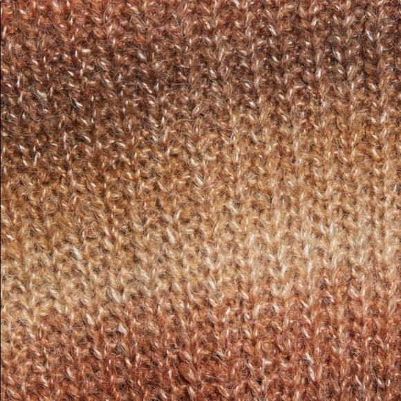 BP Space Dye Sweater Brown Raisin Stripe Size Small - Picture 5 of 8